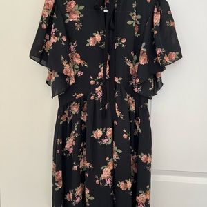 Dress with flowers Small size